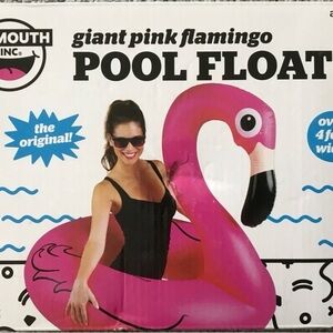 BigMouth Inc. Giant Pink Flamingo Pool Float - Pink